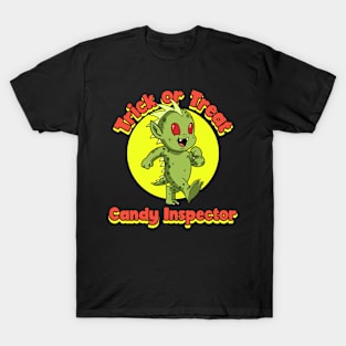 Trick or Treat Candy Inspector T-Shirt